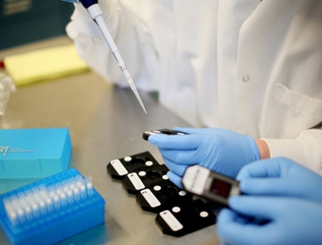 cancer testing lab
